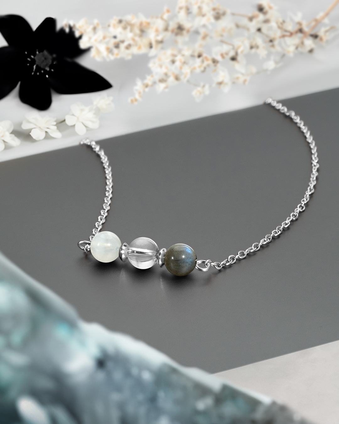 Packshot Pendentif Lithothérapie Harmonie Spirituelle