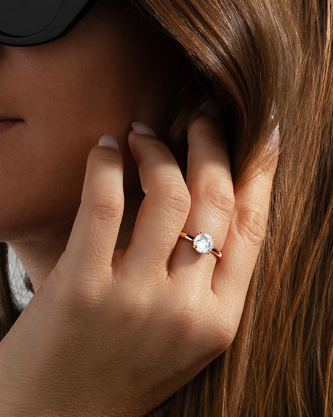 Lifestyle Bague Howlite Alcamia