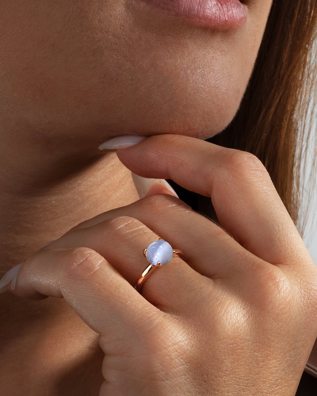 Bague Calcédoine Malcessia