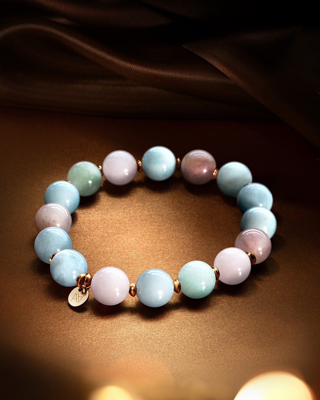 Packshot Bracelet Aigue marine multicouleur  Corricellara