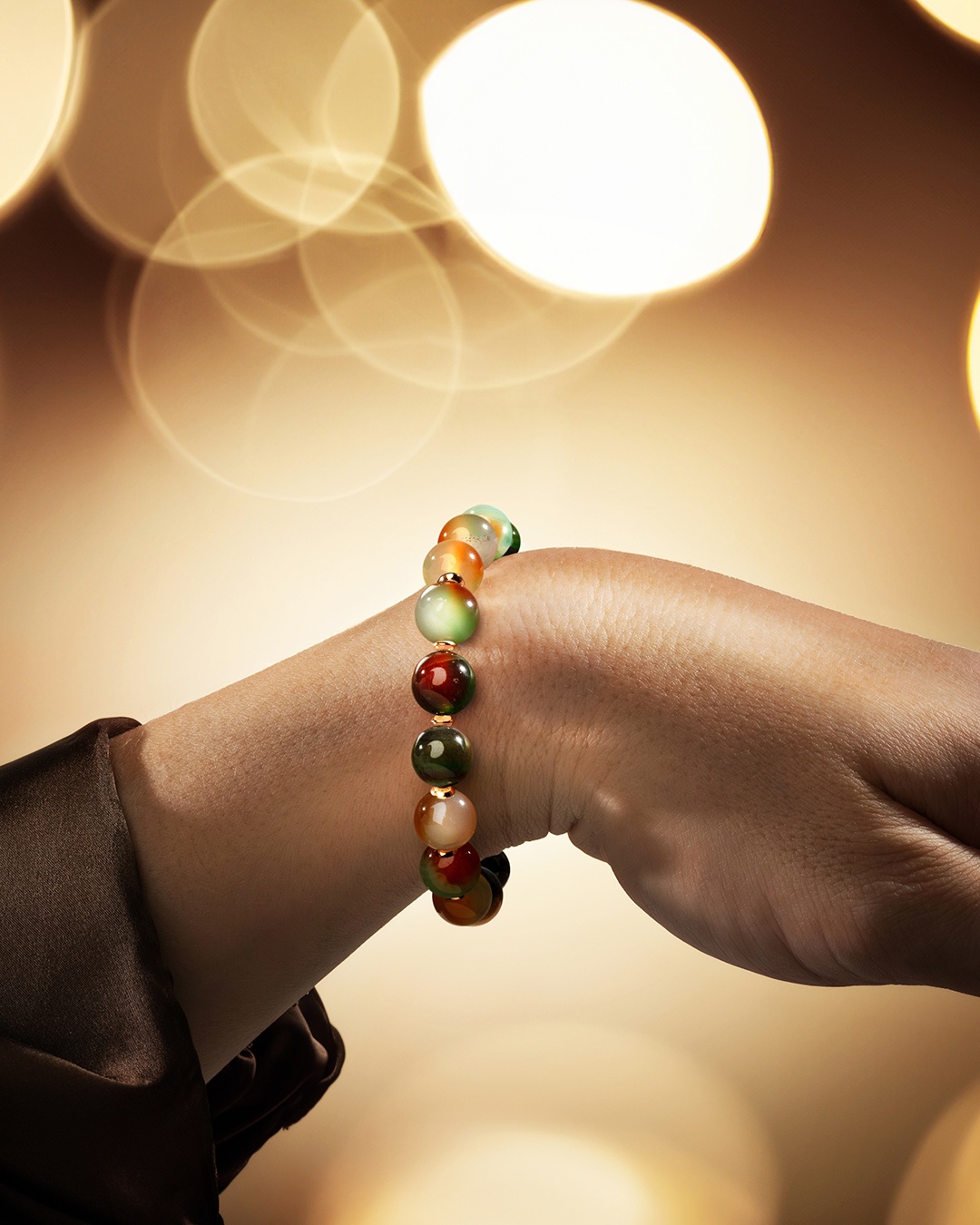 Bracelet Agate paon Procidora