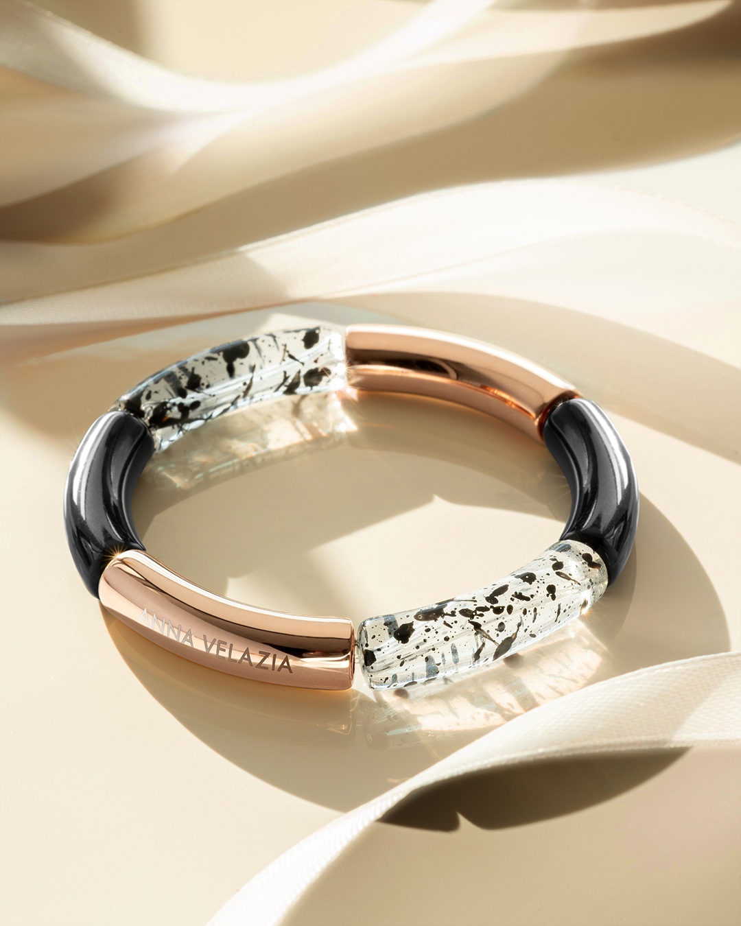 Bracelet Acétate Voile d’Ébène Oglio