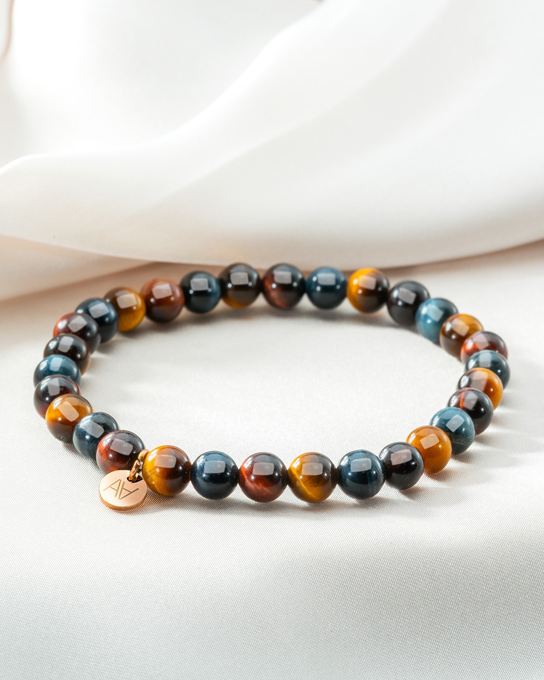 Bracelet Pierres naturelles Bracelet œil multiple 6mm