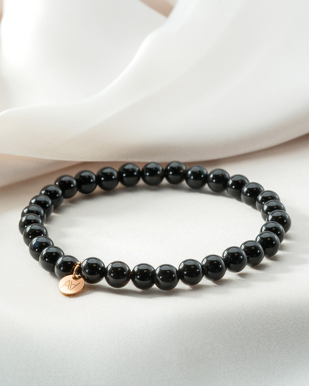 Bracelet Pierres naturelles Bracelet onyx 6mm