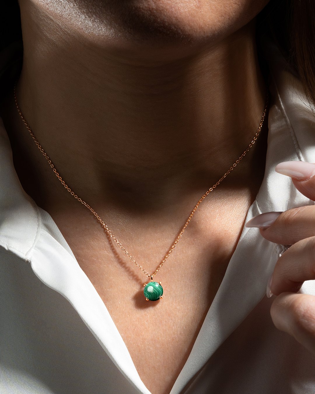 Pendentif Malachite Venozio