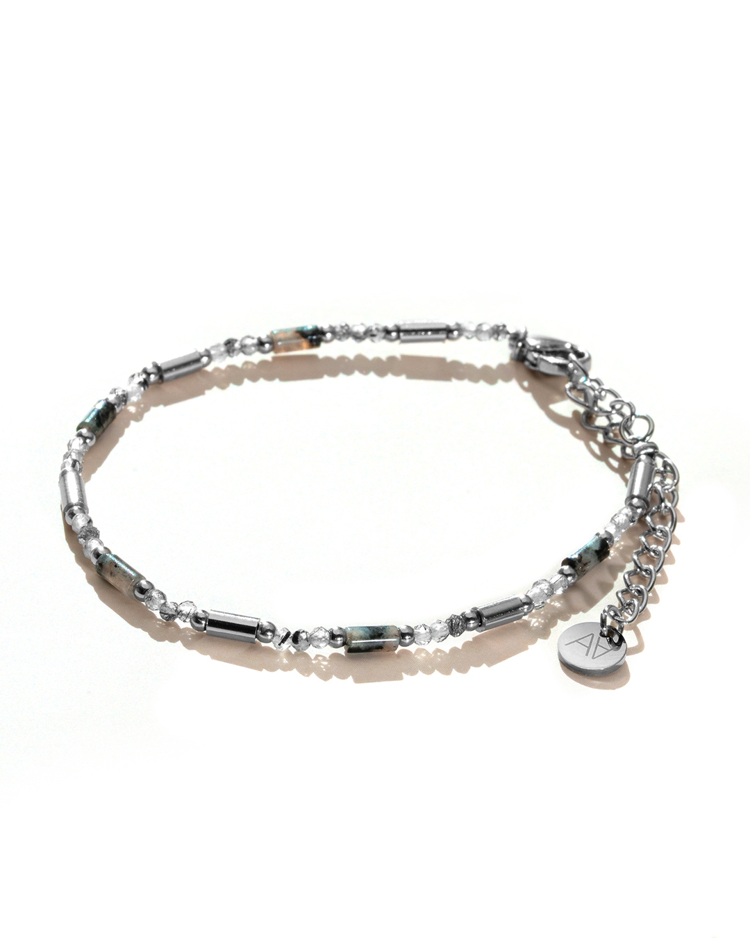 Bracelet Quartz rutile et Labradorite Adranina