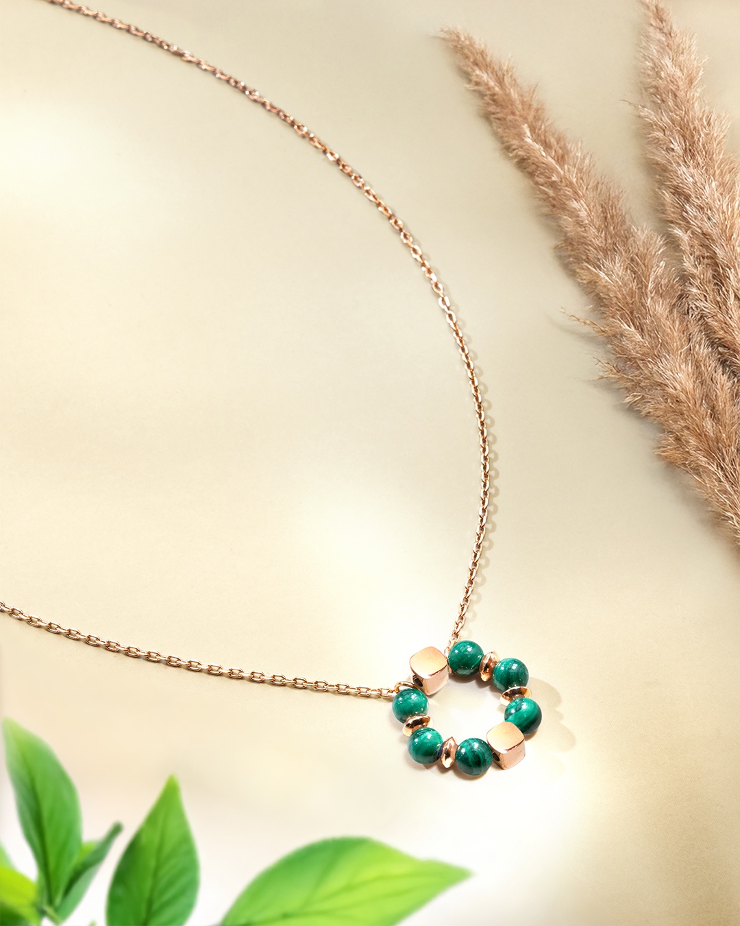 Packshot Pendentif Malachite Umbrinia