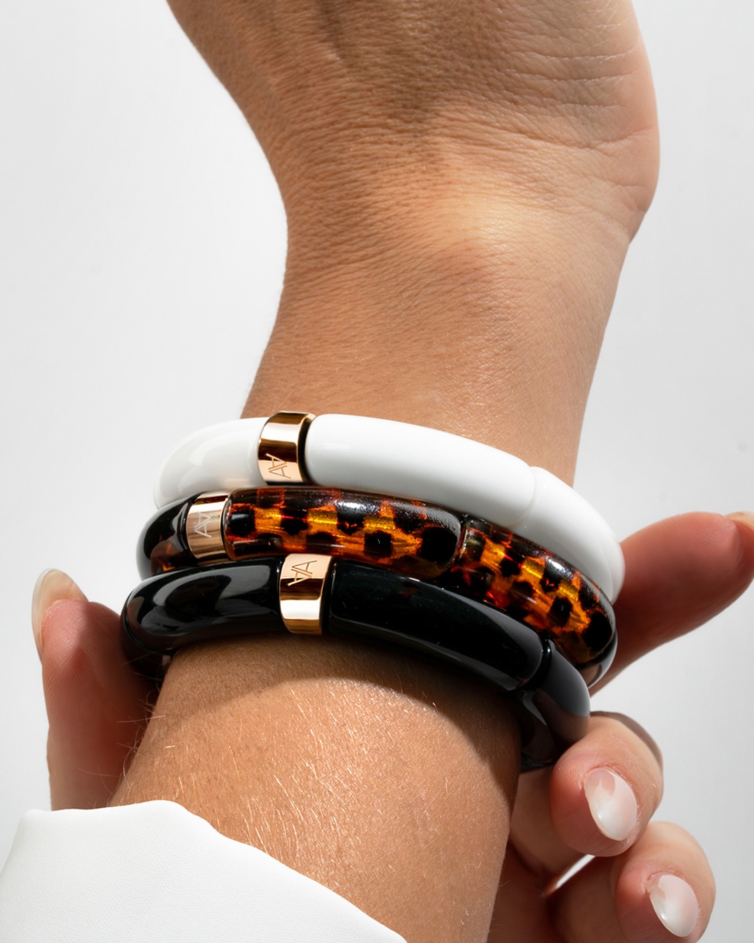 Bracelet Lueurs d'automne Blanc Casoli