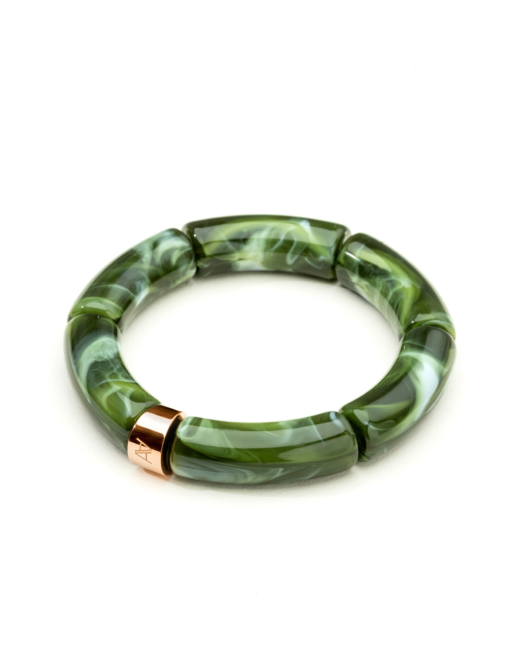 Packshot Bracelet Lueurs d'automne Vert foncé  Rocca