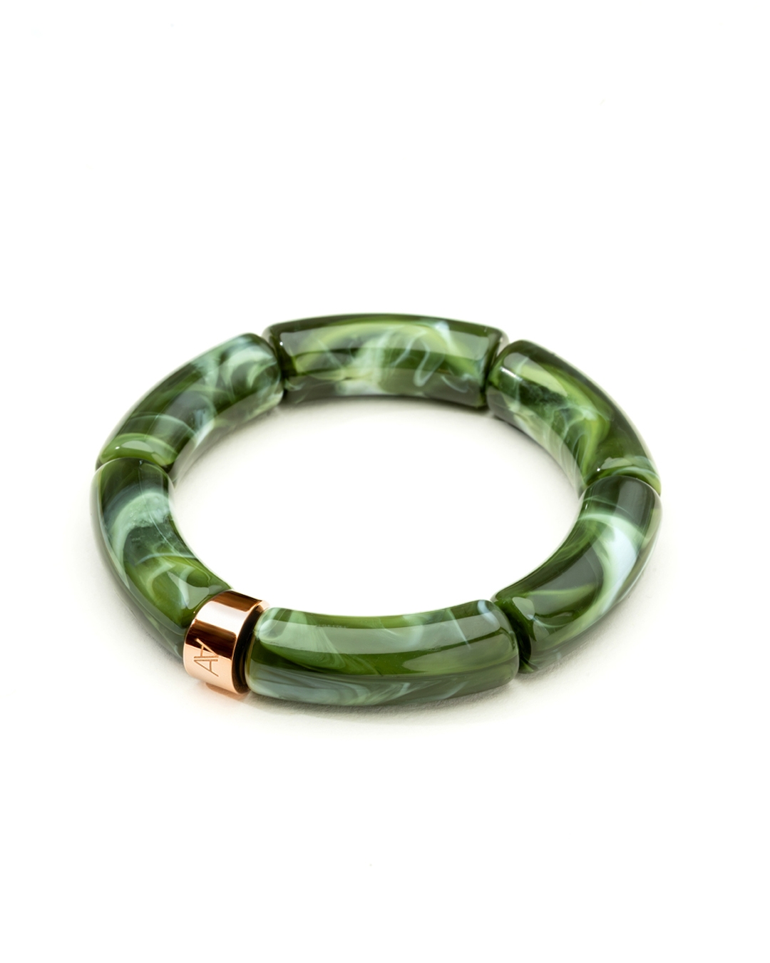 Packshot Bracelet Lueurs d'automne Vert foncé  Rocca