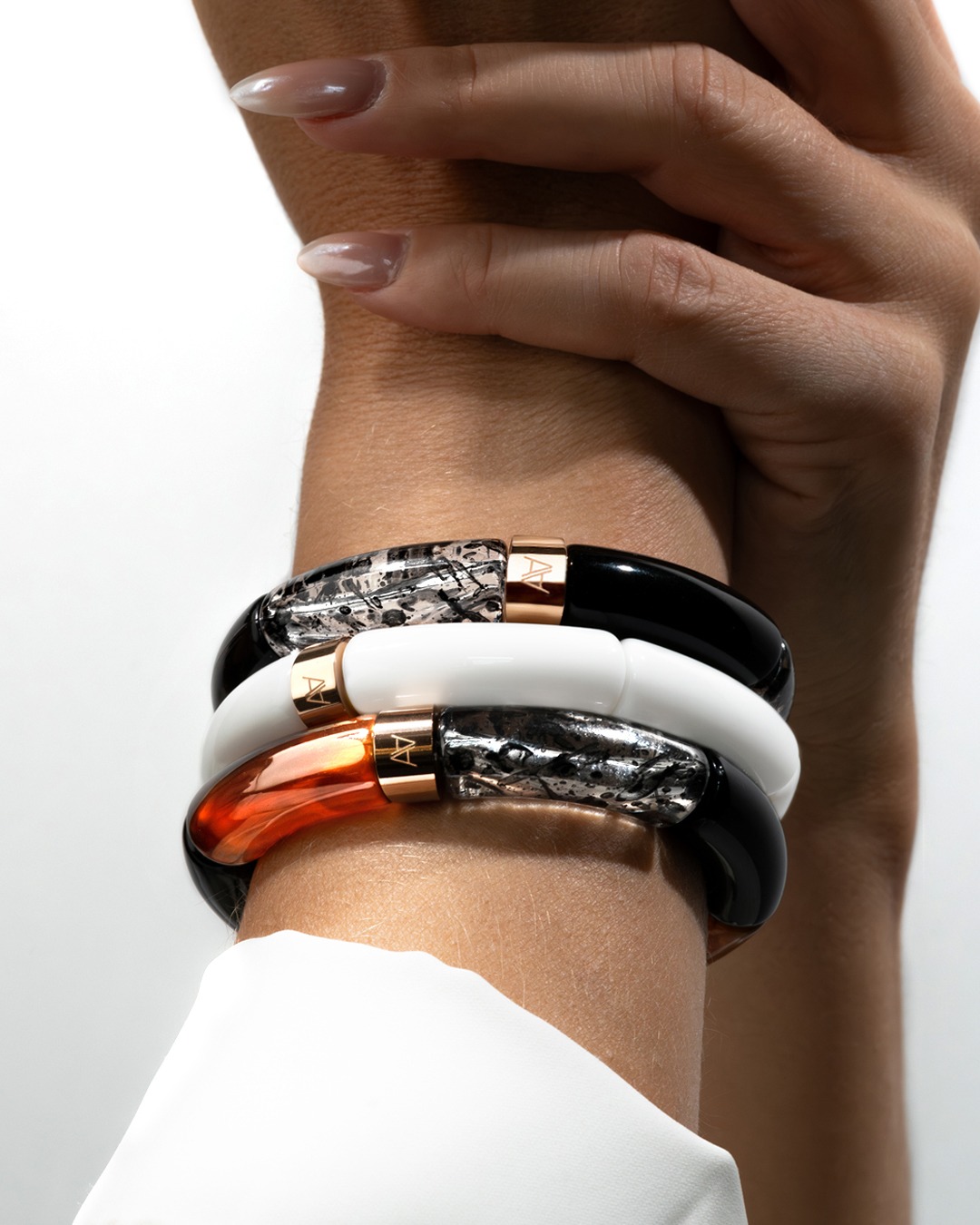 Bracelet Lueurs d'automne Voile d’Ébène marron Palena