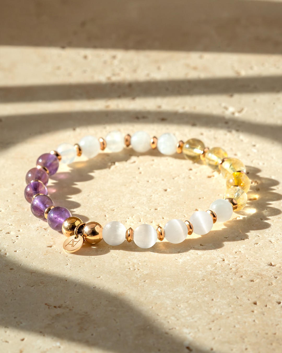 Bracelet Lithothérapie Bracelet de lithothérapie personnalisé