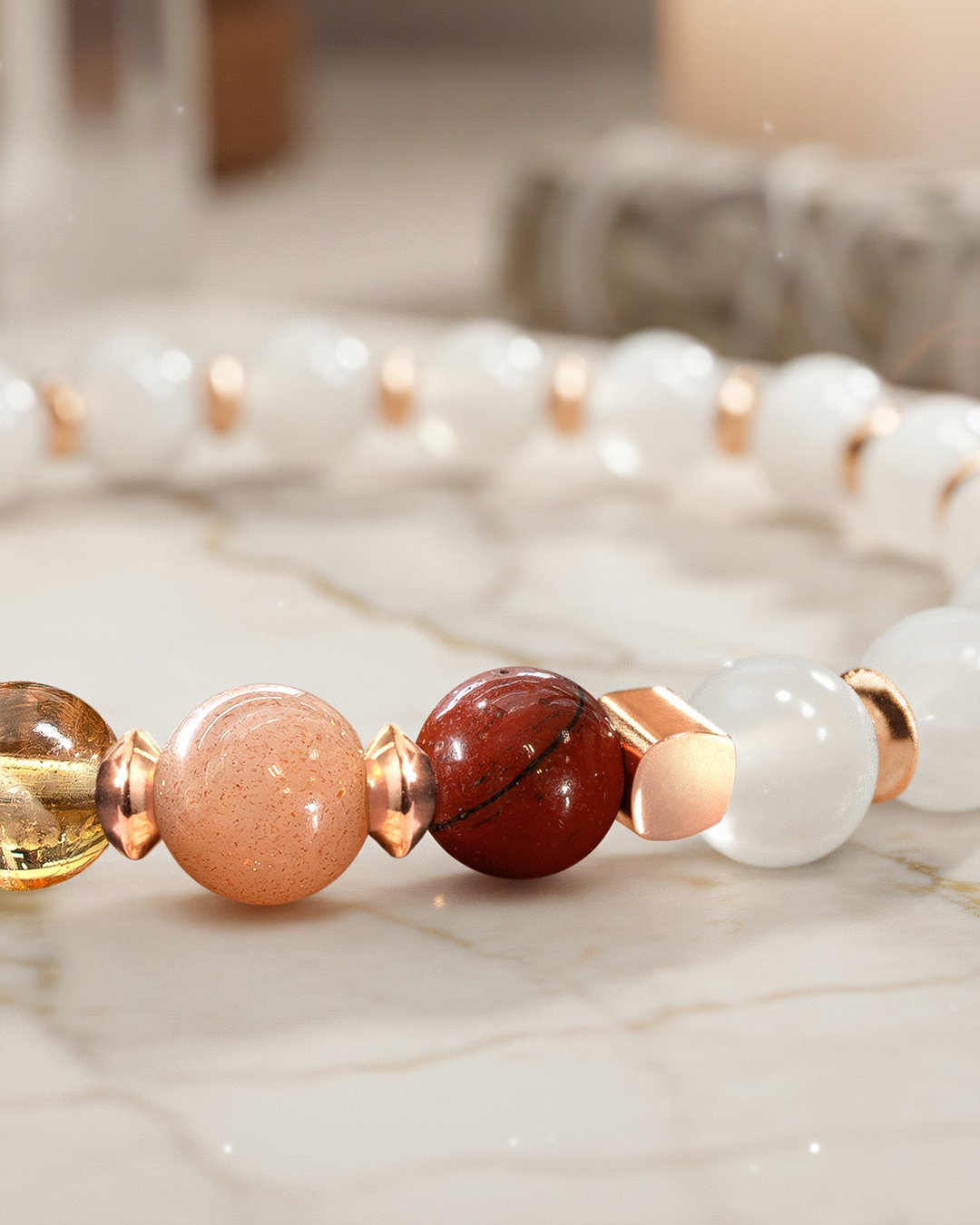 Bracelet Lithothérapie 7 Chakras Equilibre