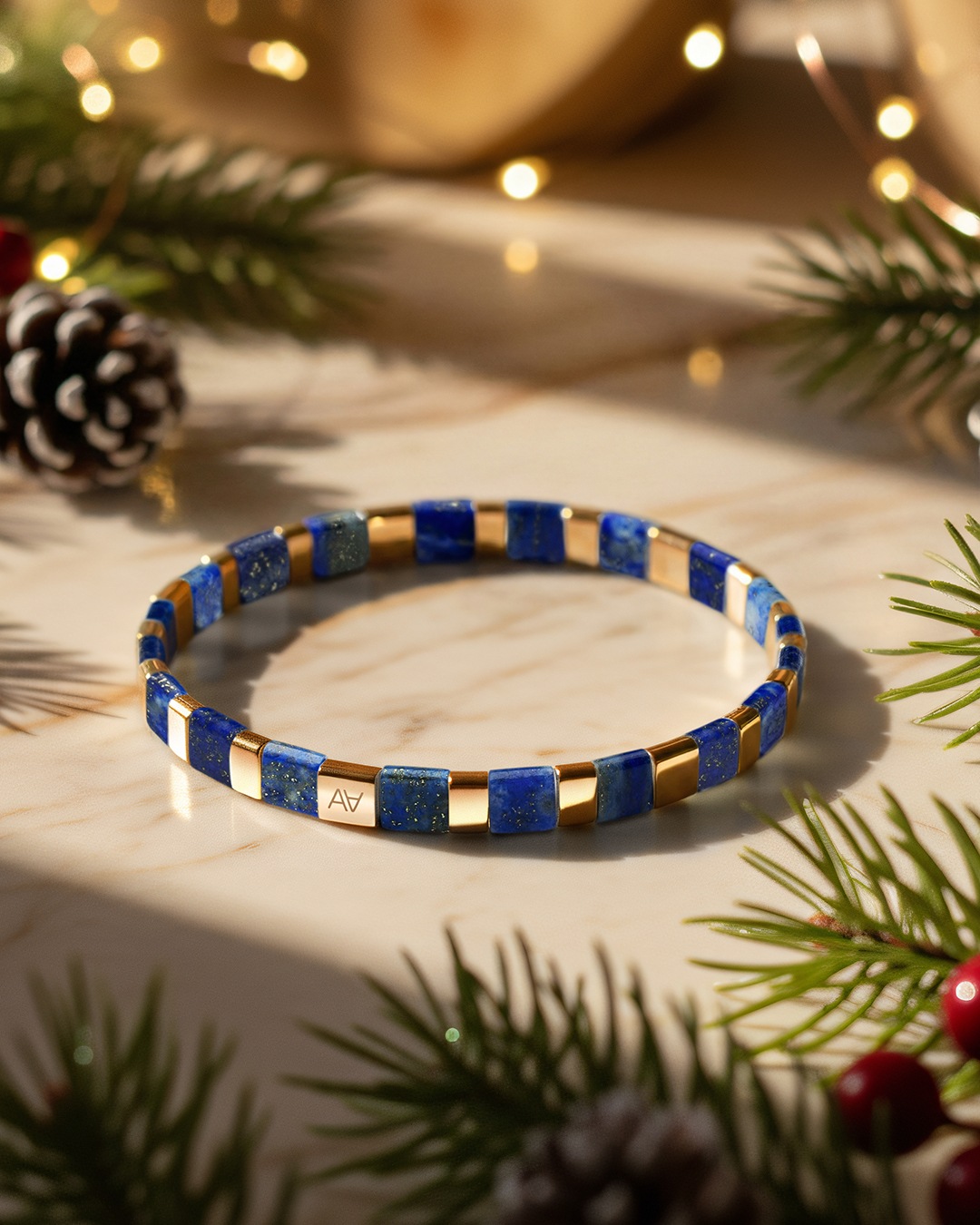 Packshot Bracelet Lapis lazuli Dolcedo