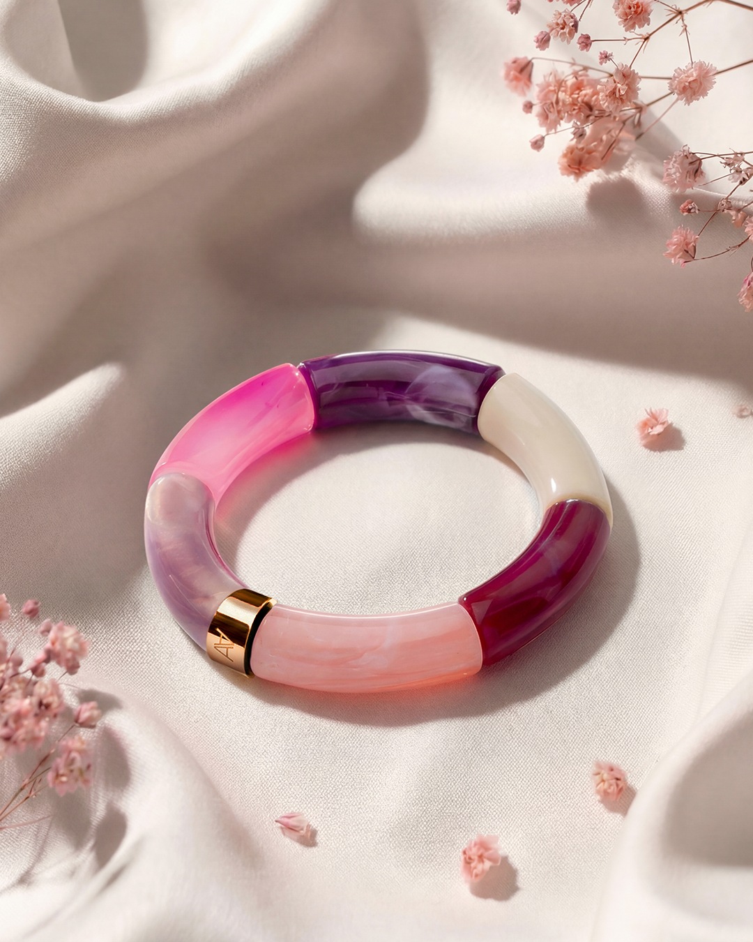 Bracelet Lueurs Rose Ravelina