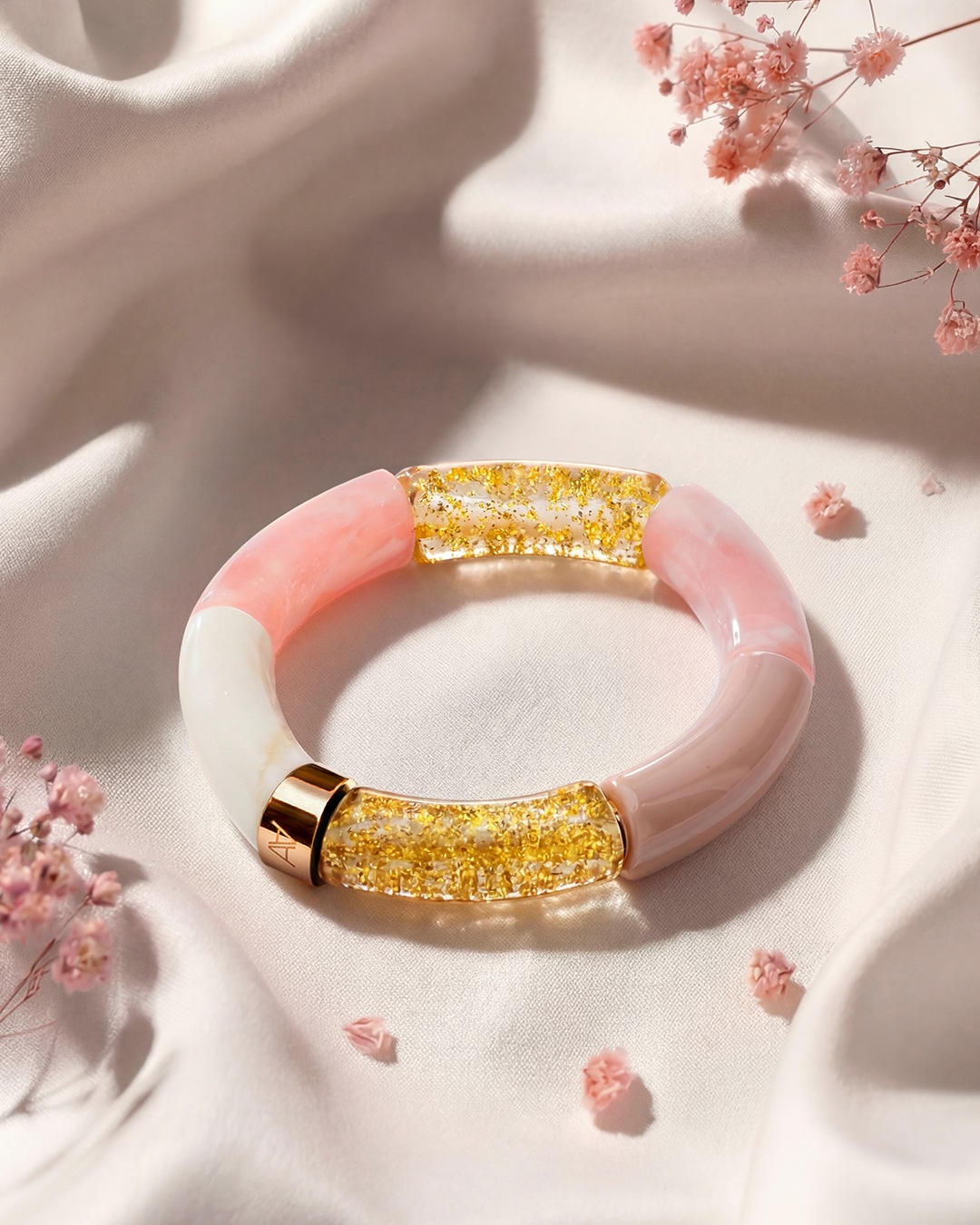 Bracelet Lueurs Rose Orselina