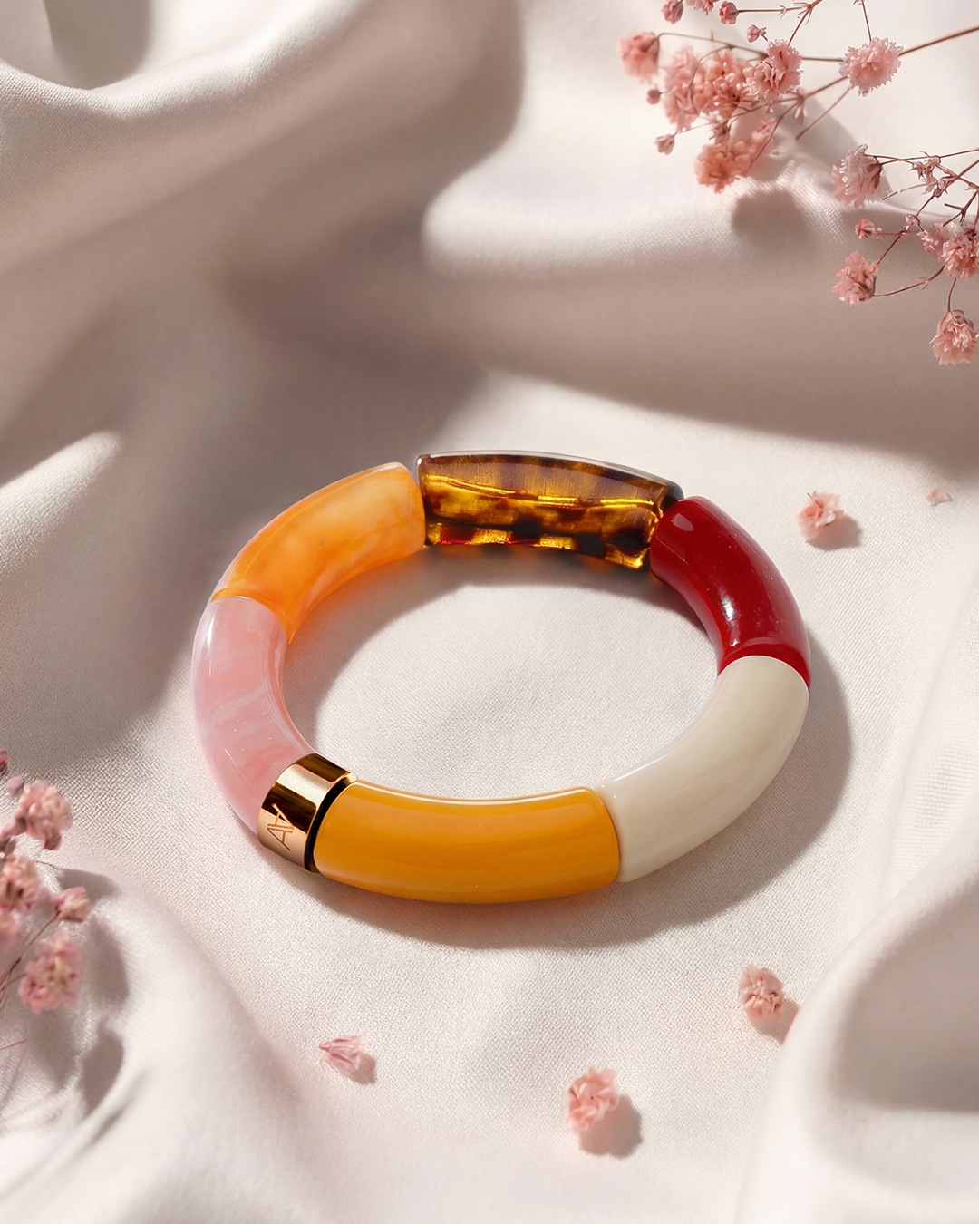 Bracelet Lueurs Rose Alvarina