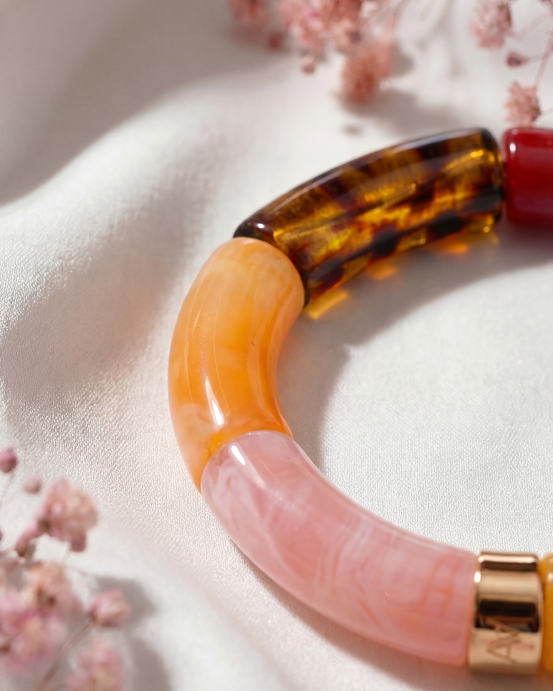 Bracelet Lueurs Rose Alvarina