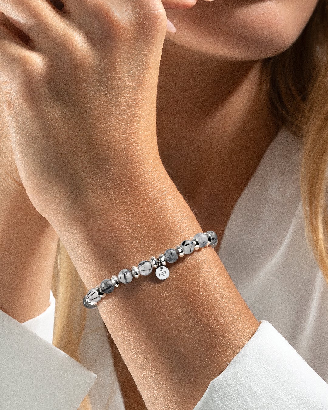 Bracelet Quartz Tourmaline  Riminio