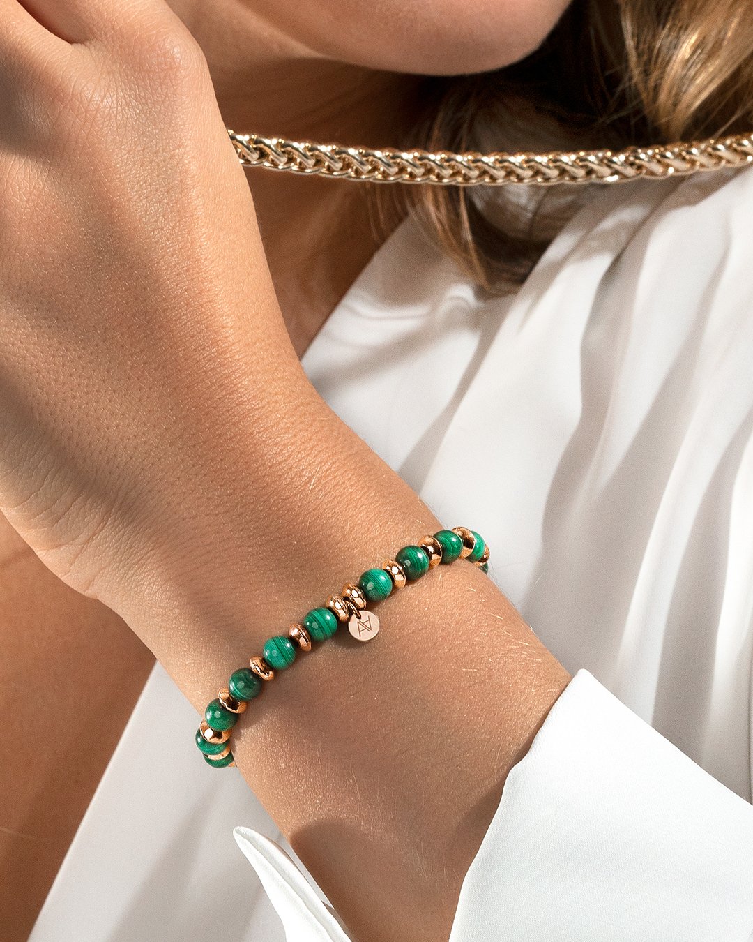Lifestyle Bracelet Malachite Venoza