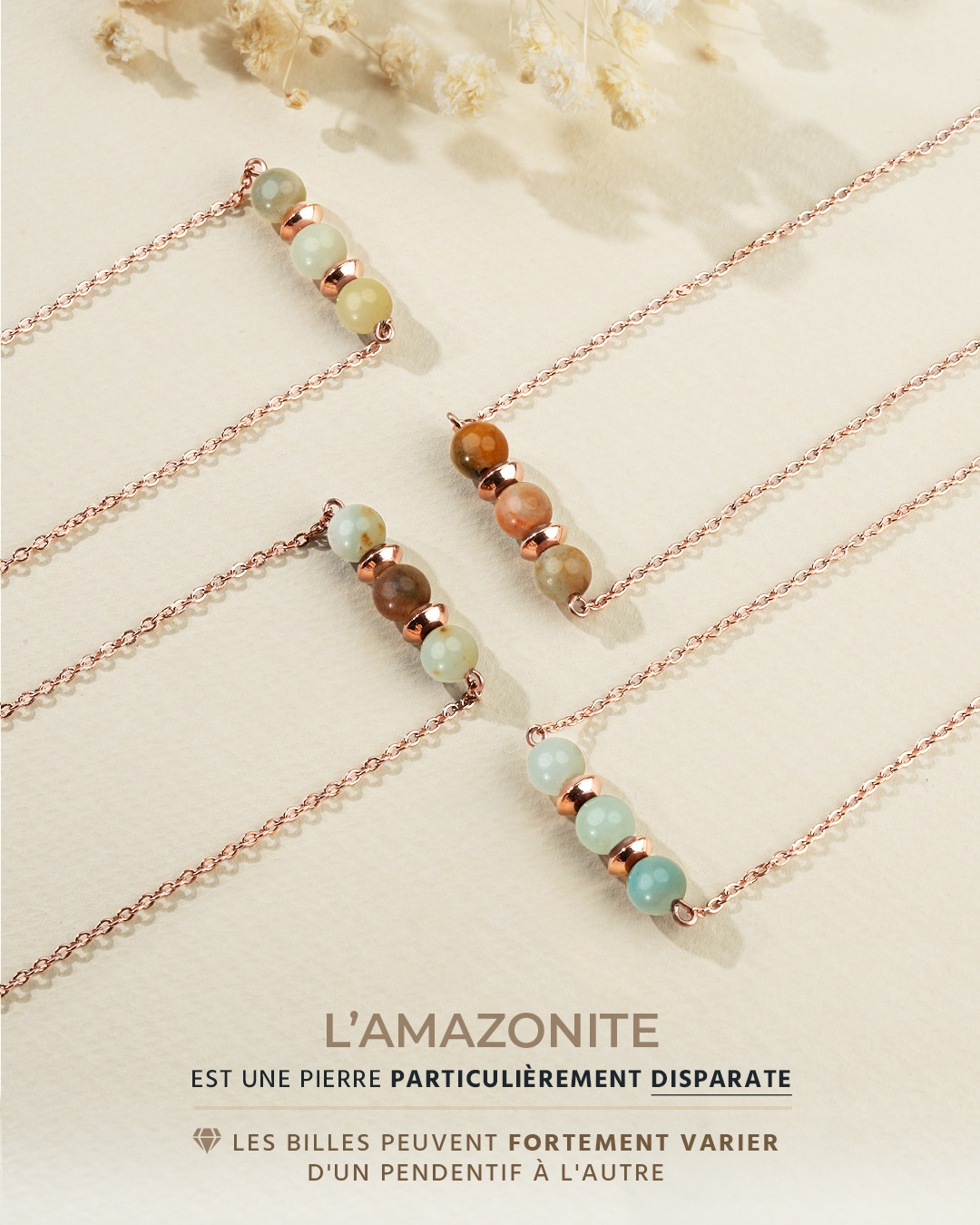 Information - Pendentif Amazonite Burania
