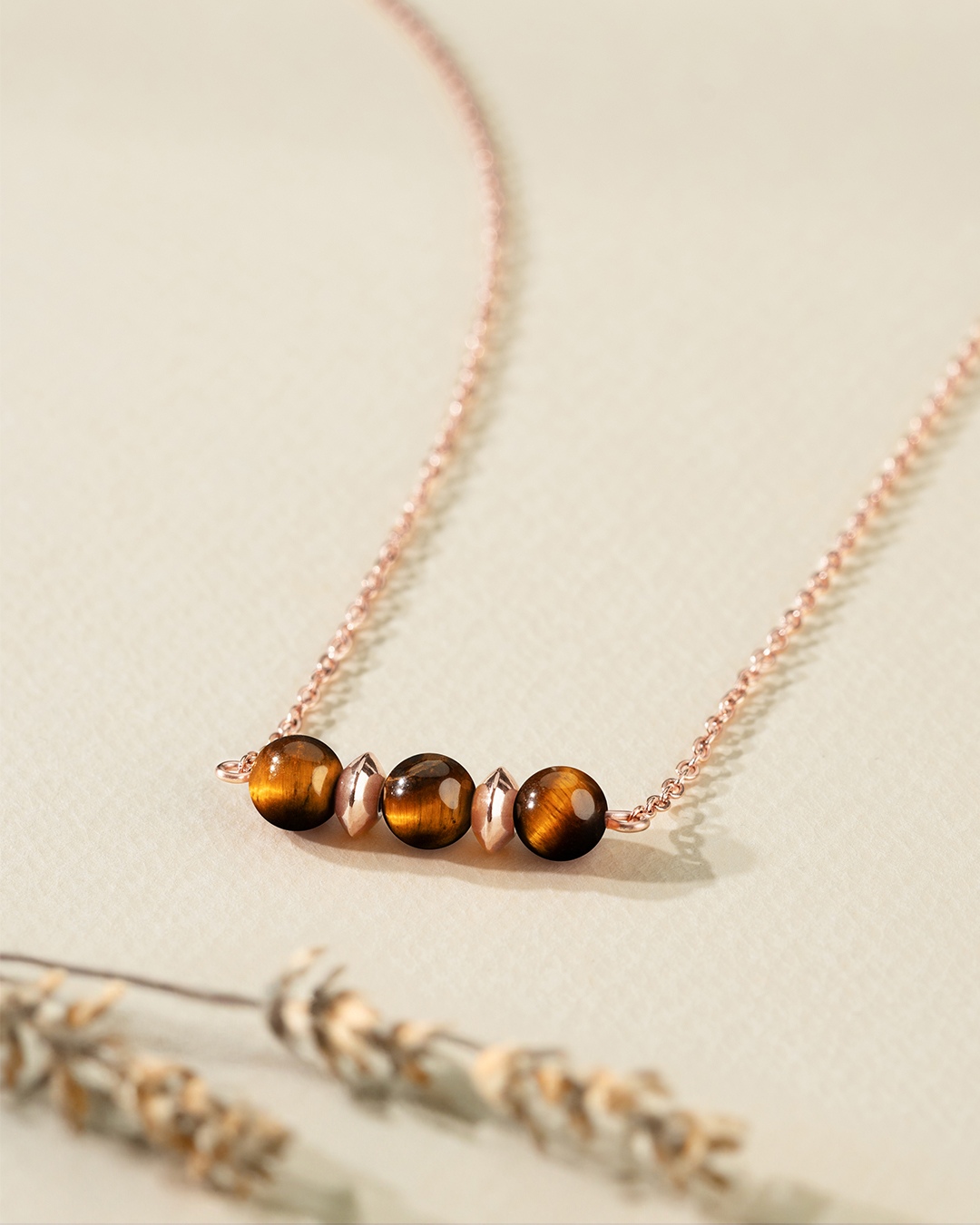 Packshot Pendentif Œil de tigre  Messina