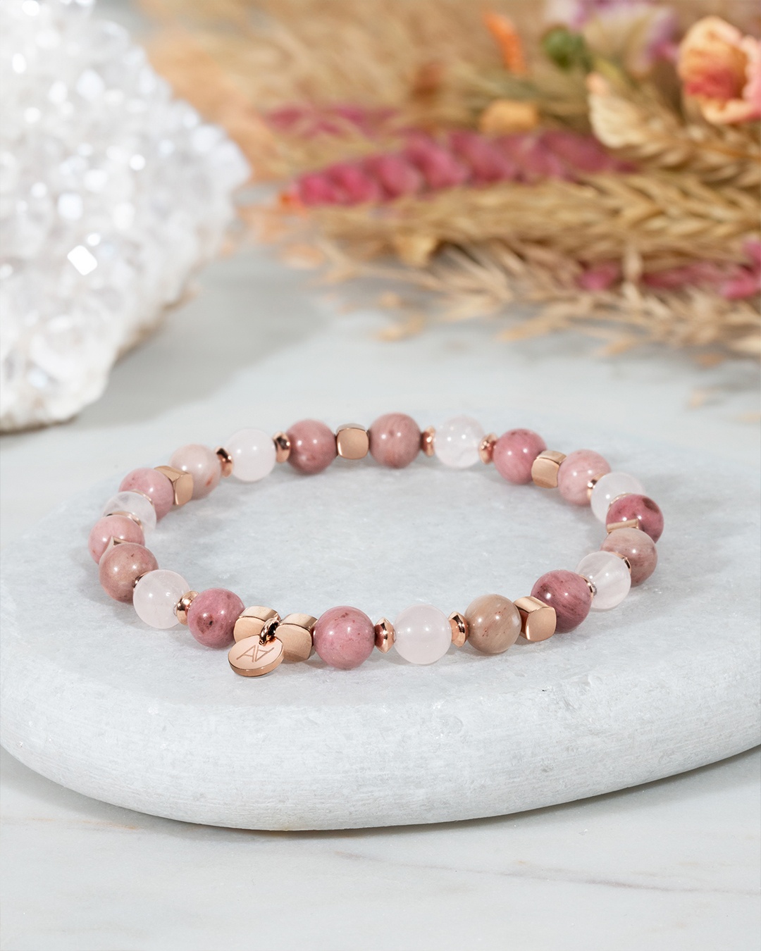 Packshot Bracelet Lithothérapie Coeur apaisé