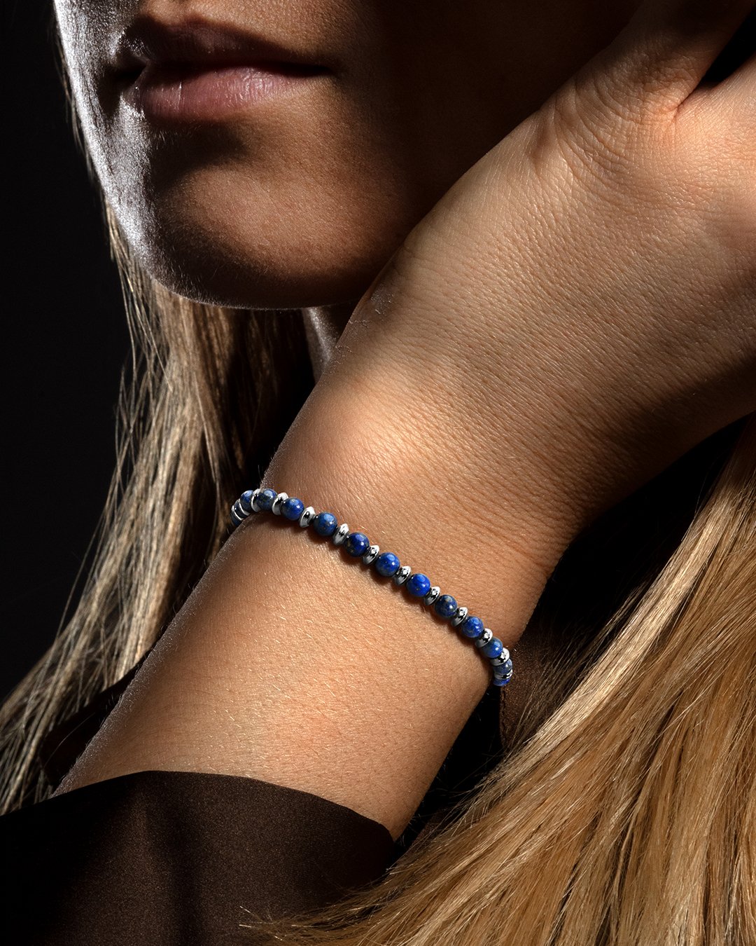 Bracelet Lapis-lazuli Gimelleto